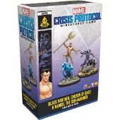 Asmodee Marvel Crisis Protocol Black Panther & Namor Board Game Clair