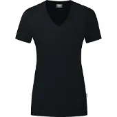 Jako T-shirt femme Organic, Couleur:noir, Taille:44