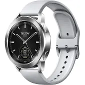 Xiaomi Watch S3 3,63 cm (1.43") AMOLED 47 mm Numérique 466 x 466 pixels Écran tactile Argent GPS (satellite)