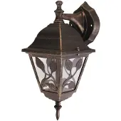 Rabalux 8244 Applique extérieure Haga, E27, or, classique, IP44, 34cm