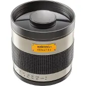 Walimex pro 800 mm 1:8,0 DSLR Téléobjectif miroir pour T2, blanc (plein format, diamètre filtre, bouchon de protection)