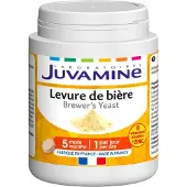 Juvamine Complément alimentaire pour les cheveux, les ongles et la peau Levure de biére, 150 gélules