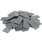 LEGO 6x12 Panneaux de construction Gris foncé - 3028 NOUVEAU ! Quantité 5x