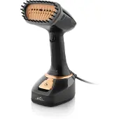 Eta Défroisseur vapeur Stephany I 1400W I Surface céramique I 380ml pour jusqu'à 20min d'utilisation I Repassage I Défroissage I Rafraîchissement I Brosse vapeur de voyage