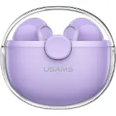 Usams Casque Bluetooth 5.1 Tws Buseries Wireless Purple/Purple Bhubu02