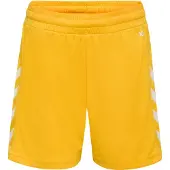 Hummel Pantalon de sport jaune foncé / blanc