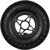 Powerslide Road Warrior Air Tire Ii Noir 200 mm