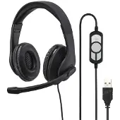 Hama 139924 HS-USB300 USB-Headset schwarz