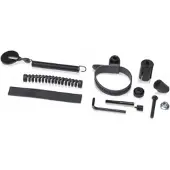 Xlc Amortisseur de direction KS-X01 pour cadre Ø 38mm-62mm pour fourche suspendue, noir