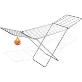 Gimi étendoir Ibiza Acier Robuste, Durable Et Pliable -