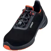 Uvex chaussures basses 1 G2 S2 noir, rouge largeur 14 Gr. 42