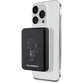 Karl Lagerfeld Powerbank Inductionklpbmkiottgk 5W 3000Mah Black/Black Ikonik Magsafe