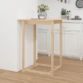 Prolenta Maison Exclusive - Table de bar 80x80x110 cm en pin massif