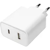 Xiaomi , adaptateur secteur (33W) avec ports USB et USB-C, blanc