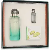 Hermès Paris Un Jardin Sur le Nil EDT 100 ml + EDT MINI 7,5 ml + tuhé mýdlo 50 g UNISEX