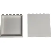 LEGO 1x6x5 Panneaux Élément mural Cadre blanc - 59349 NOUVEAU Quantité 50x