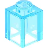 LEGO 50 pièces , pièce c. 3005 en Trans Light Blue