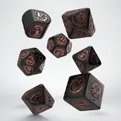 Q-workshop Dragons Modern: Obsidian Dice 7 Packs Marron Enfants