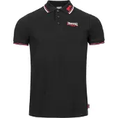 Lonsdale Polo Lion Taille : XXL, Couleur : Noir