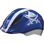 Bike Fashion Casque de vélo pour enfant, modèle Captn Sharky, couleur bleue, taille XS