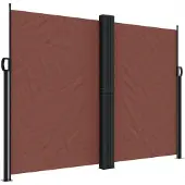 Syfax Auvent latéral rétractable Marron 180x1200 cm