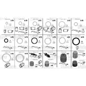 Valeo Kit de réparation de joints toriques