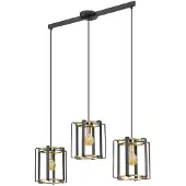 ITALUX PRIMERO PND-44003-3-BK-GD Lampe suspendue