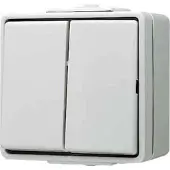 JUNG Interrupteur à bascule 605W WG600 IP44 Séries 605W (605W)