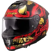 LS2 Ff808 Stream Ii Drako Full Face Helmet Noir L