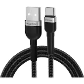 Wozinsky Câble Wnbac1 Usb-A / Usb-C 2.4A 1 M - Czarny
