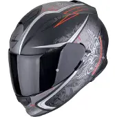 Scorpion EXO-491 Run Noir Rouge Casque Intégral Taille XL