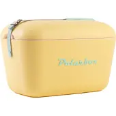 Polarbox Glacière 20L Design rétro Sac isotherme camping vintage - Couleur : Amarillo