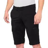 100% short de cyclisme 100% homme Ridecamp , noir, 34