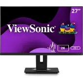 Viewsonic VG2756-2K - LED-Monitor - 68.6 cm (27) - 2560 x 1440 QHD @ 60 Hz - IPS - 350 cd/m² - 1000:1 - 5 ms - HDMI, DisplayPort, USB-C - Lautsprecher