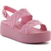 Crocs Brooklynoven Upper L Sandals Rose EU 36-37 Femme