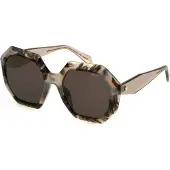 Police Splm10-540am5 Woman Sunglasses Marron Femme