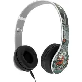 Akashi , casque avec microphone intégré, design londonien, couleur noire
