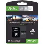 PNY Carte mémoire micro SD avec adaptateur Pro Elite C10