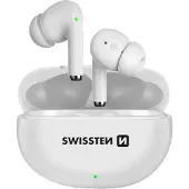Swissten Casque Bluetooth ProTune TWS, blanc 54400200