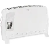 Argoclima Jazz T Chauffage électrique 2000W 3 niveaux blanc avec turbo et minuterie