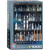 Eurographics Puzzle Fusées spatiales internationales, 1000 pièces, 68 x 48 cm, 6000-1015
