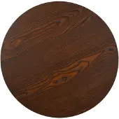 vidaXL Table de bistrot brun foncé 60 cm MDF