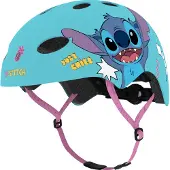 Disney Lilo & Stitch Casque de vélo Stitch pour enfants - Protection sûre pour le vélo et le skate (taille M)