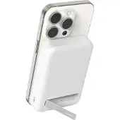 Belkin Powerbank 8k Qi2 Magsafe Compatible Avec Kickstand Blanc (bpd007btbk)