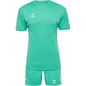 Hummel Survêtement aqua / blanc