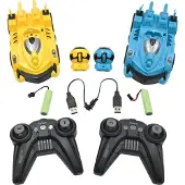 Lexibook Crosslander BUMPER – Set 2 voitures Bumper avec 2 figurines amovibles