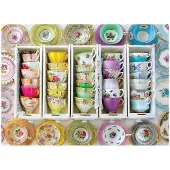 Eurographics Puzzle Tea Cups Boxes - 1000 pièces