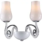 ITALUX Lybra LED lampe suspendue moderne chromée MB10904-2A