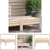 The Living Store Tabouret de jardin en pin massif