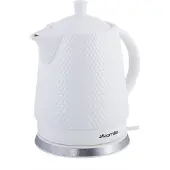 Kamille 1,5L Bouilloire céramique Théière électrique Bouilloire 1200W